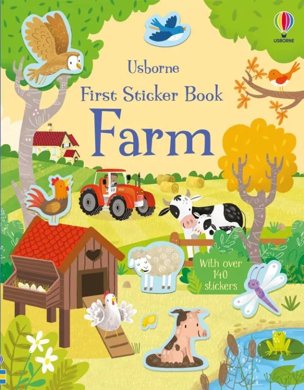 First Sticker Book Farm wer. angielska - tantis.pl