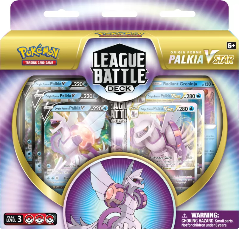 Pokémon TCG. Origin Forme Palkia VStar. League Battle Deck - tantis.pl