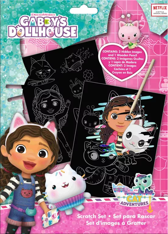 Wydrapywanka Koci Domek Gabi - tantis.pl