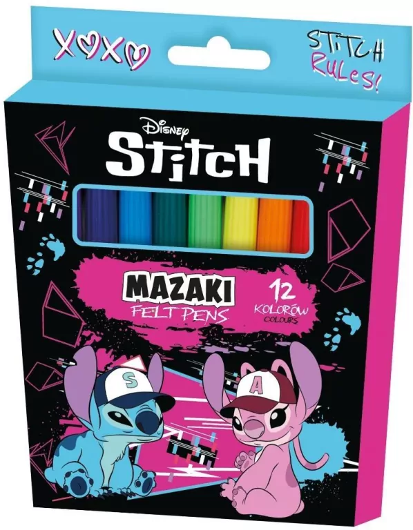 Mazaki Stitch Black 12 kolorów - tantis.pl