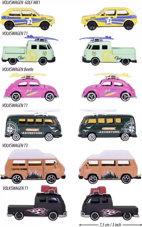 Majorette. Volkswagen the Originals, mix - tantis.pl