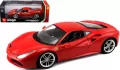 BBurago. Ferrari 488 GTB Red 1:18 - tantis.pl