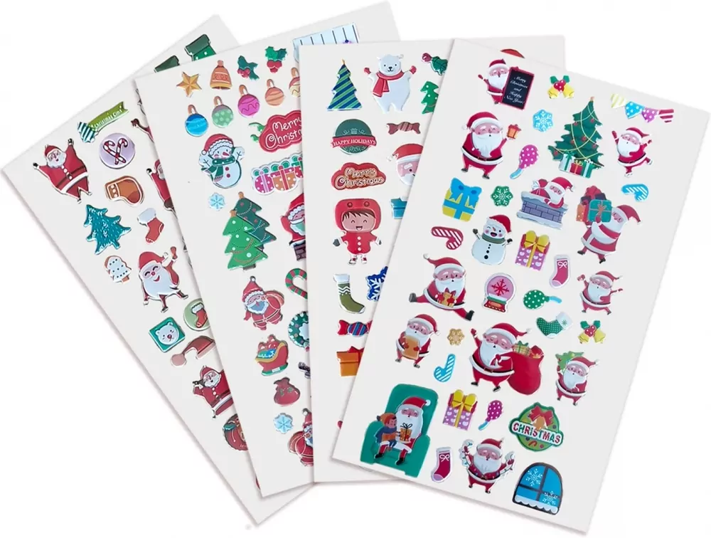 Świąteczne naklejki piankowe - tantis.pl
