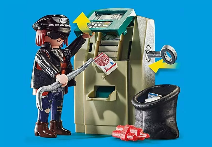 Playmobil 70572 Policyjny motor. Pościg za przestępcą - tantis.pl