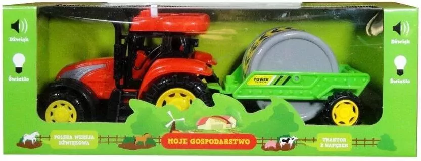 Traktor z maszyną. Polski moduł dźwiękowy - tantis.pl