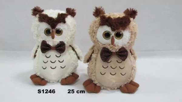 Sowa 25cm mix - tantis.pl