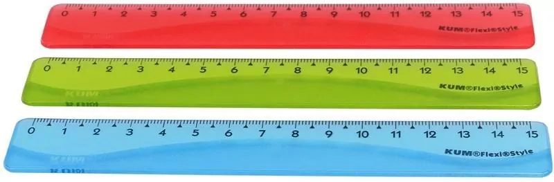 Linijka Flexi Style TB 15cm mix - tantis.pl