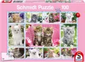 Puzzle 100. Kocięta - tantis.pl