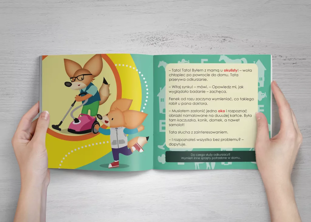 Moje okulary. Relacje. Przygody Fenka - tantis.pl