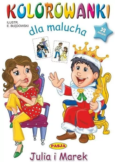 Julia i Marek. Kolorowanki dla malucha - tantis.pl