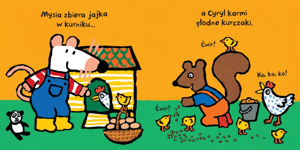 Gospodarstwo Mysi. Rozkładanka ustawianka! - tantis.pl