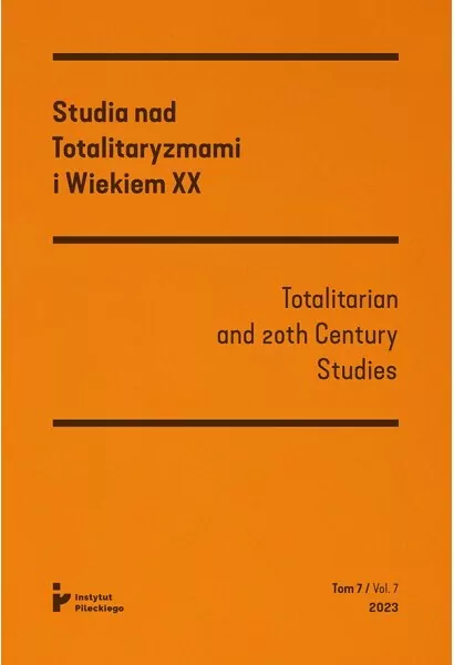 Studia nad totalitaryzmami i wiekiem XX nr 7/2025 - tantis.pl