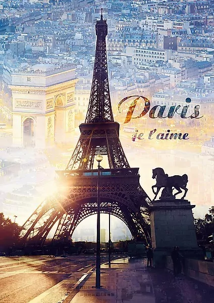 Puzzle 1000. Paryż o świcie. 10394 - tantis.pl