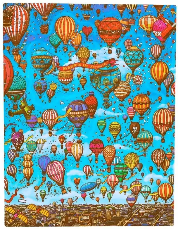 Notatnik czysty Balloon Festival ultra - tantis.pl