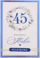 Karnet Rocznica ślubu 45 - tantis.pl