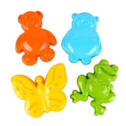 Zwierzątka. Foremki do piasku