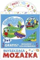 Błyszcząca mozaika 3w1 - Samolocik i autko - tantis.pl