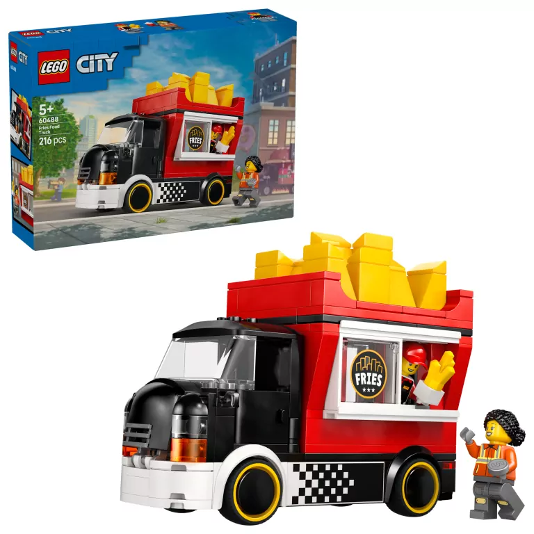LEGO® City. Food truck z frytkami 60488 - tantis.pl
