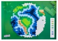 Puzzle po numerach- Ziemia. Klocki Plus-Plus - tantis.pl