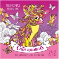 Kolorowanka antystresowa. Cute animals - tantis.pl