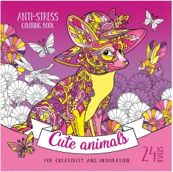 Kolorowanka antystresowa. Cute animals