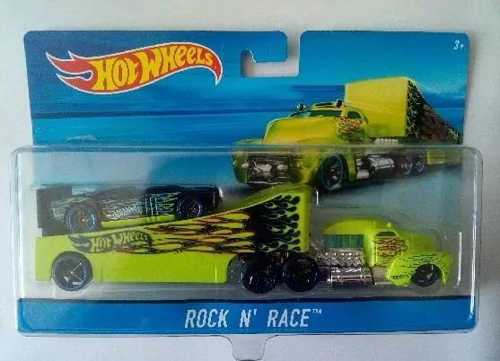 Hot Wheels Ciążarówka + Autko Rock n' Race - tantis.pl