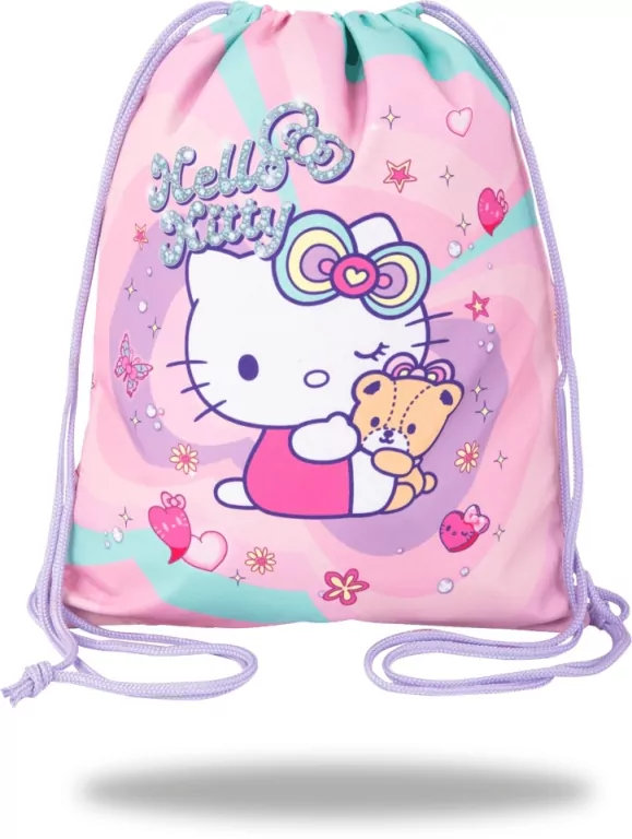 Worek na buty Hello Kitty Beta Pink - tantis.pl
