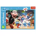 Trefl. Puzzle 100. Nauki Papy Smerfa - tantis.pl