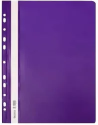 Skoroszyt twardy zawieszany PVC fioletowy