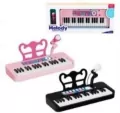 Pianinko muzyczne z mikrofonem 55x7,6x24,3cm MIX - tantis.pl