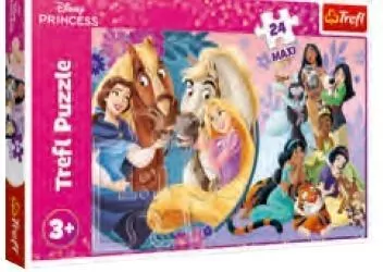 Puzzle 24 Maxi Uśmiech przyjaźni TREFL - tantis.pl