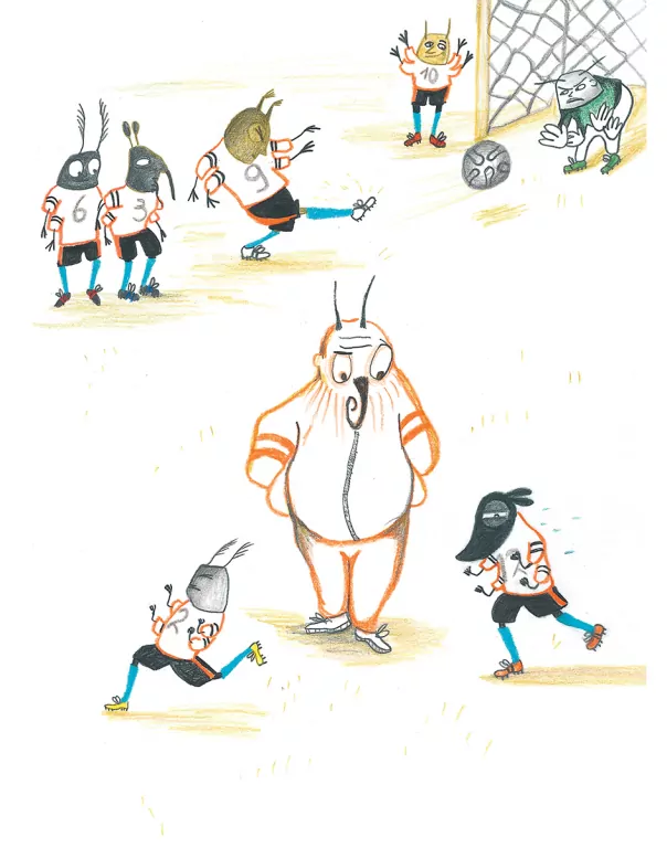 Piłka nożna. Poka i Mina - tantis.pl