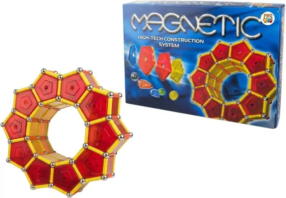 Klocki magnetyczne 84el - tantis.pl