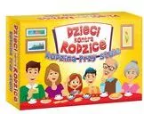Dzieci kontra Rodzice. Rodzina przy stole. Gra 6+ - tantis.pl
