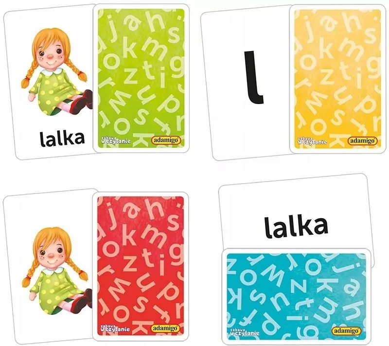 Zabawa w czytanie. Pierwsze słowa - tantis.pl