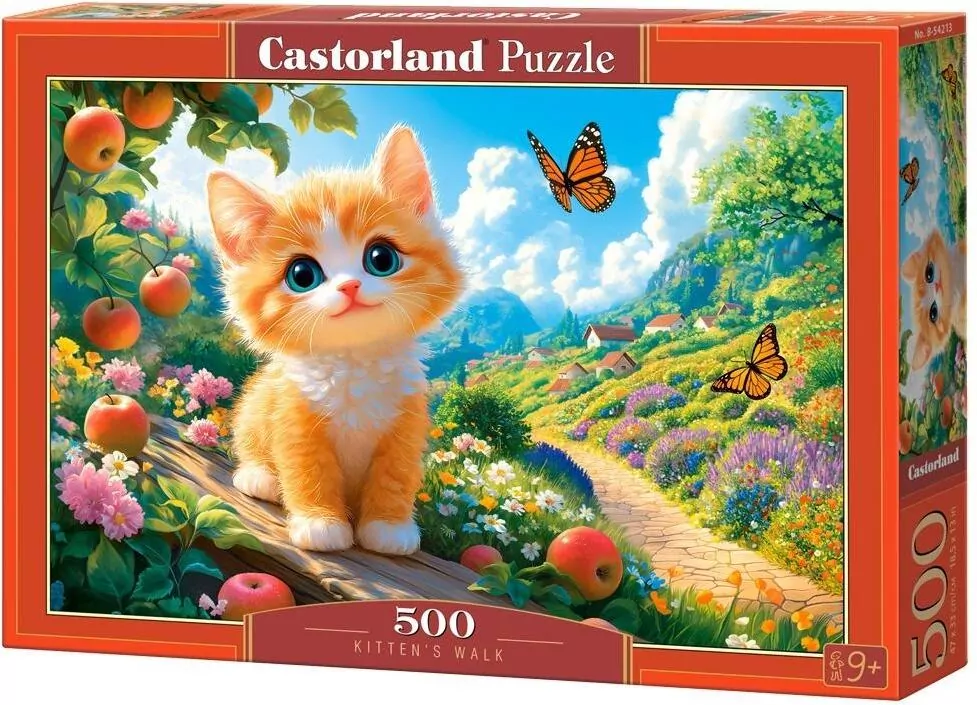Puzzle 500 Kitten's Walk CASTOR - tantis.pl