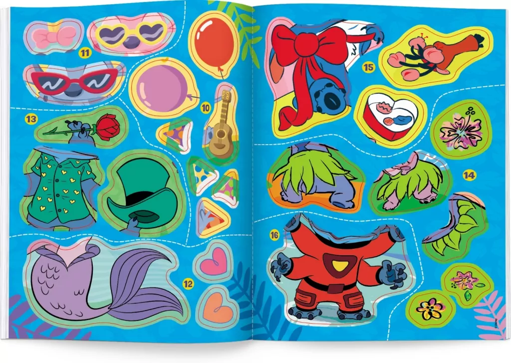 Stich. Brokatowe Ubieranki - tantis.pl