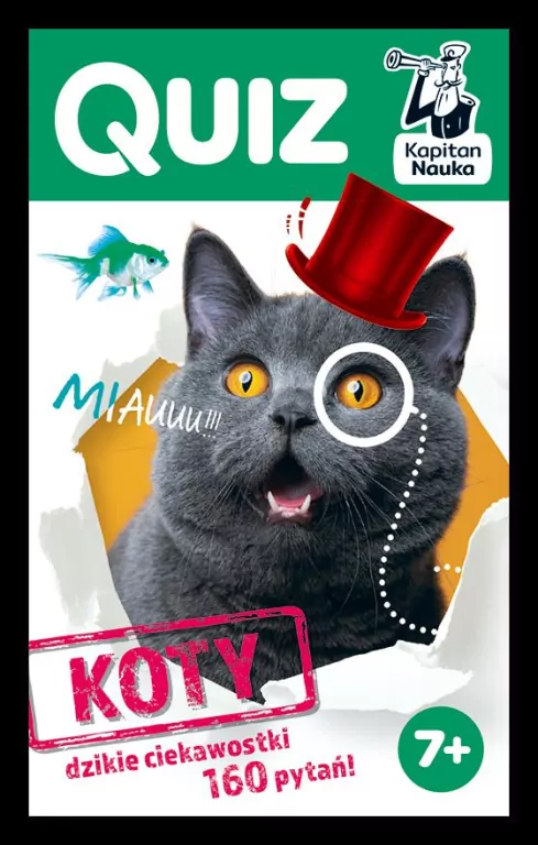 Quiz. Koty. Kapitan nauka - tantis.pl
