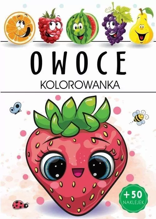 Kolorowanka. Owoce - tantis.pl