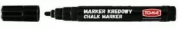 Marker kredowy 4,45 mm czarny TOMA