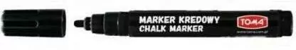 Marker kredowy 4,45 mm czarny TOMA