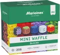 Marioinex Mini Waffle Green Blocks 206 el. - tantis.pl