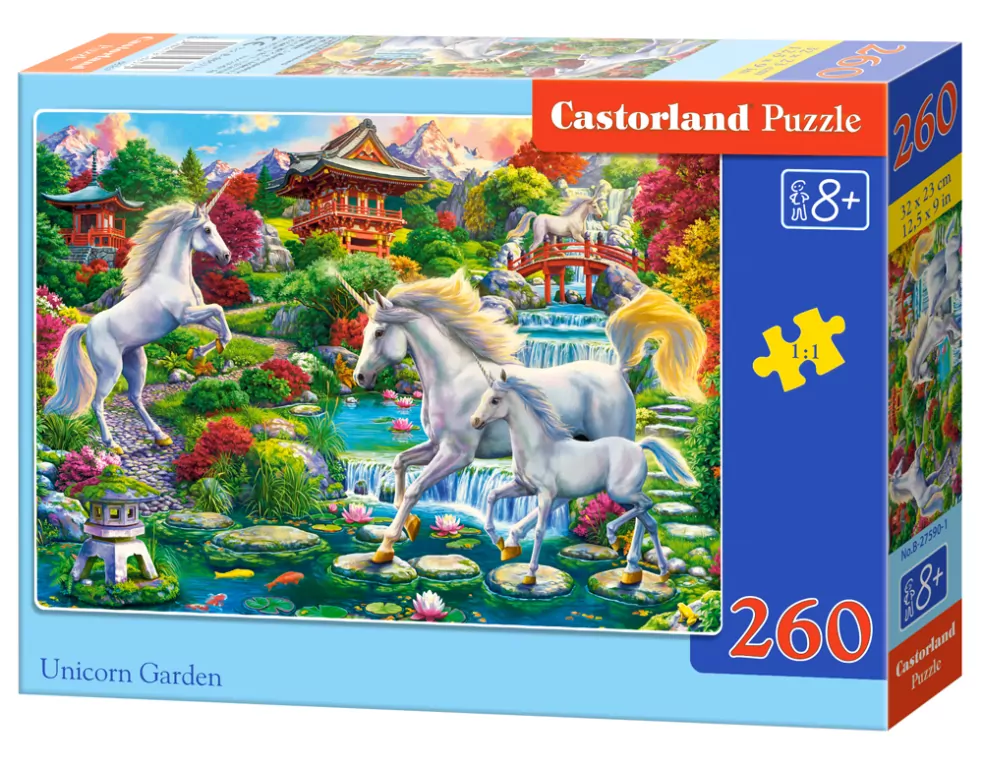 Puzzle 260. Unicorn Garden. 27590-1 - tantis.pl