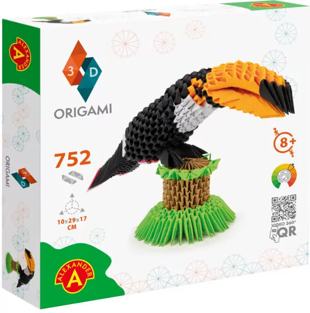 Origami 3D. Tukan - tantis.pl