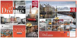 Kalendarz 2026 ścienny Classic City of Dreams