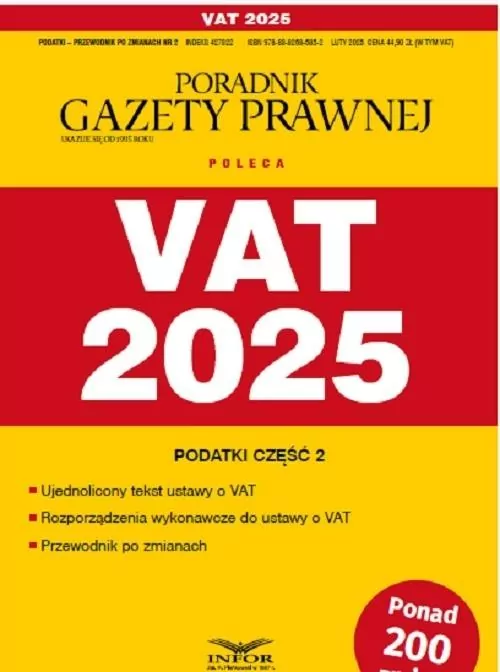 VAT 2025 Podatki Przewodnik po zmianach 2/2025 - tantis.pl