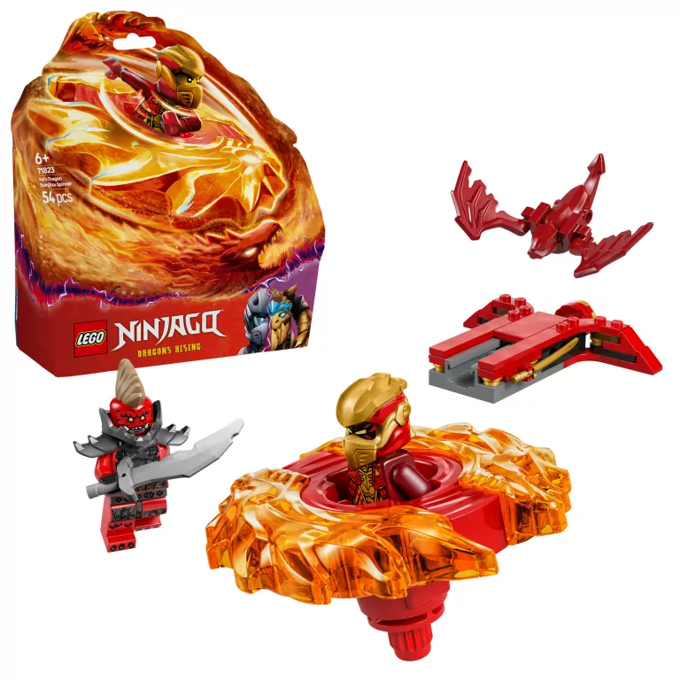 LEGO® Ninjago. Smoczy spinner Spinjitzu Kaia - tantis.pl