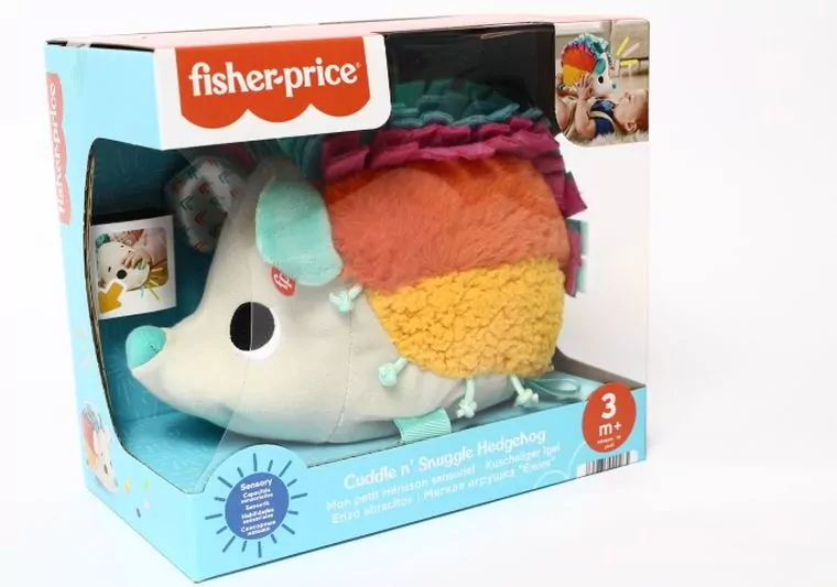 Fisher Price. Przytulanka Jeż z dźwiękami - tantis.pl