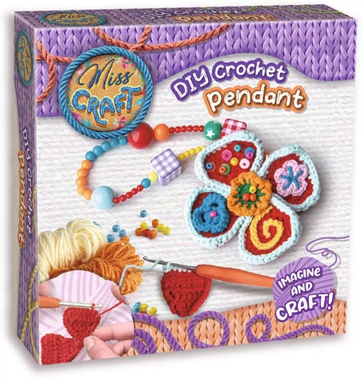 Zestaw kreatywny Szydełkowanie Kwiatek - tantis.pl