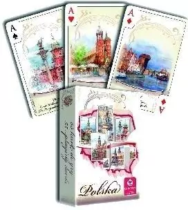 Polska Akwarele. Talia 55 kart - tantis.pl